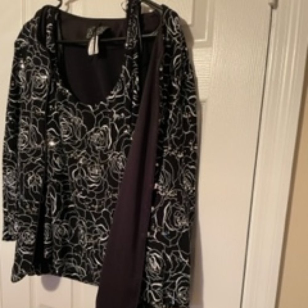 Alex Evenings plus size 3x twin set